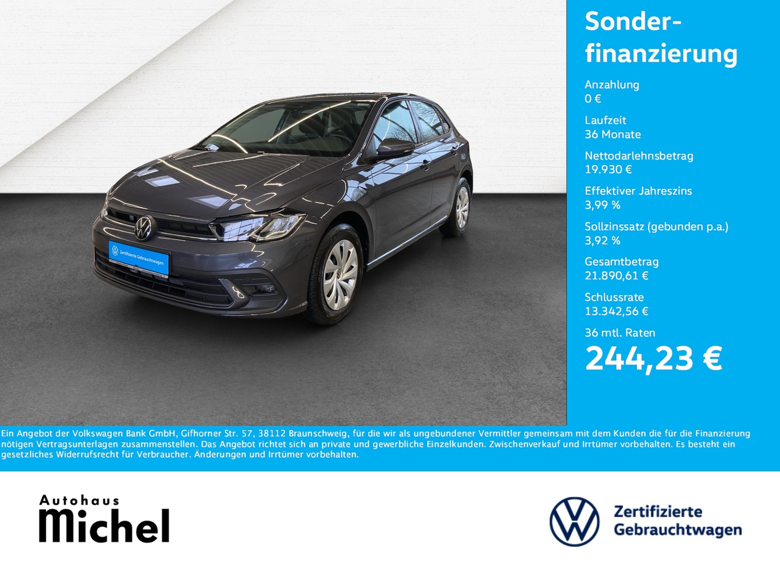 Polo TSI DSG Life LED Navi Sitzheizung